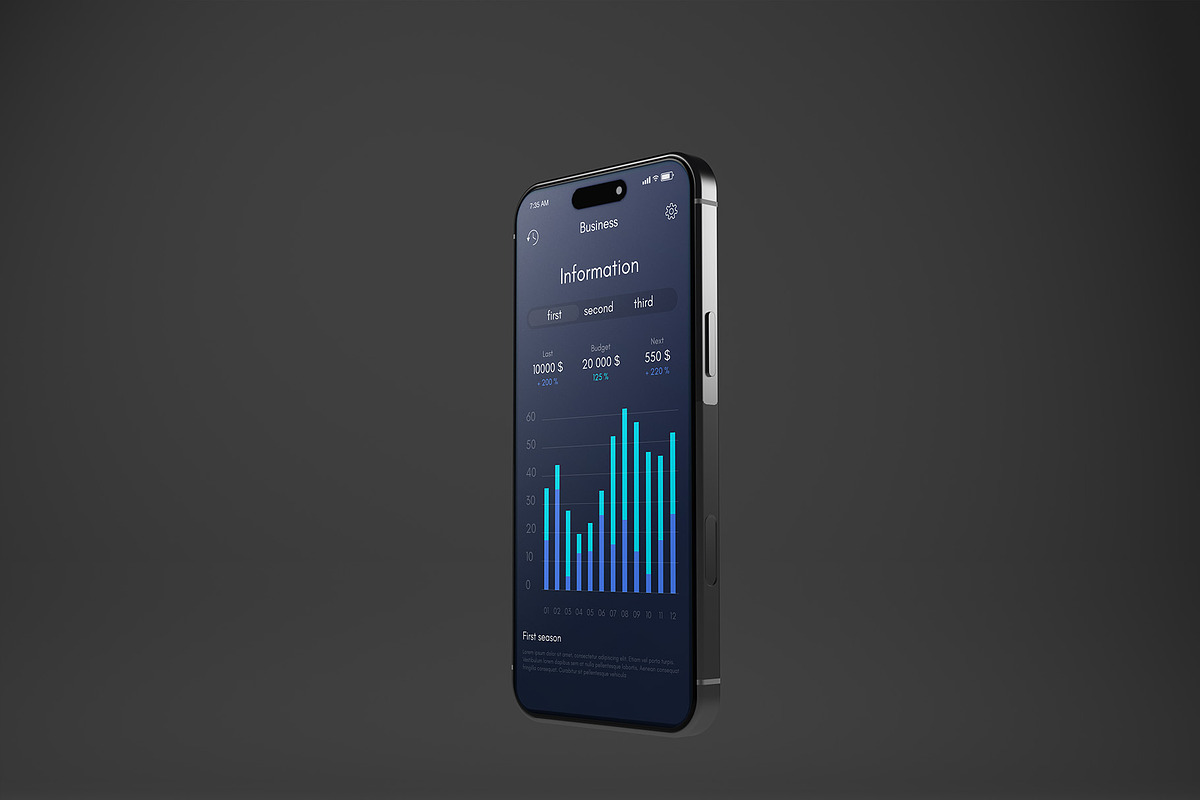 iPhone 17 Pro Max Mockup Kit, an iPhone Mockup by Illusiongraphic (Photo 4 of 15)