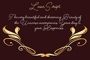 LuxeScript Handwriting, a Handwritten Font by Ardb (Thumbnail 5 of 6)