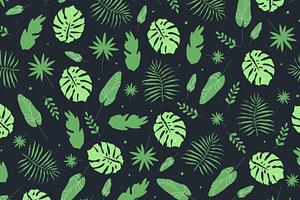 Seamless Zoo Patterns