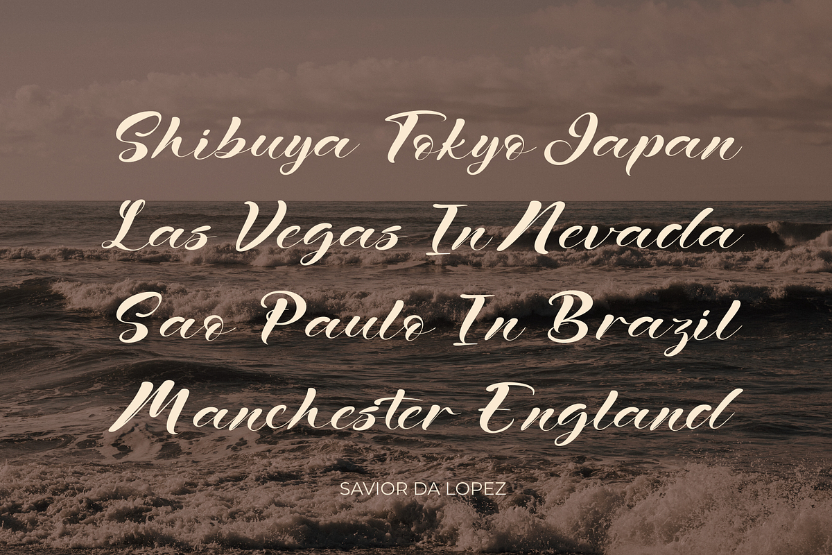 Cally Sela – Modern Calligraphy Font, a Script Font by MaikoHatta (Photo 7 of 8)