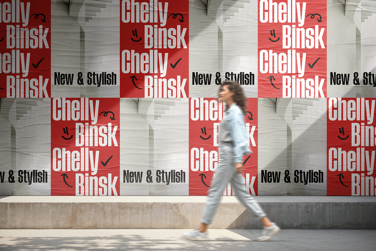 ChellyBinsk - Bold Condensed, a Sans Serif Font by Vicky's Place (Photo 7 of 8)