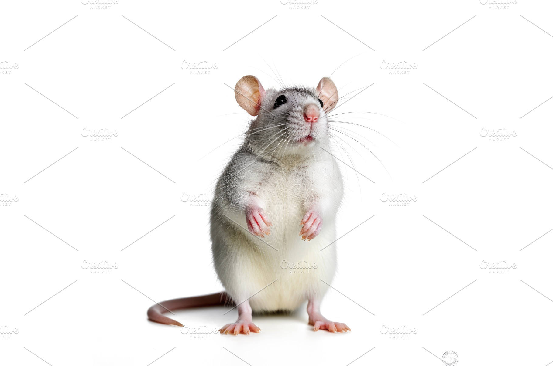 A small rat standing on its hind, an Animal Photo by tilialucida