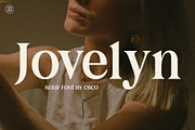 Jovelyn – Retro Font, a Serif Font by Craft Supply Co. (Thumbnail 1 of 7)