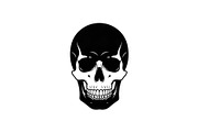 50 Skull Head Silhouette Vector Bund, an Illustration by Creativeshirt (Thumbnail 35 of 51)