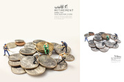 businessman miniature figure