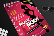 Women Fitness Flyer, a Flyer Template by Aarley Kaiven (Thumbnail 2 of 3)