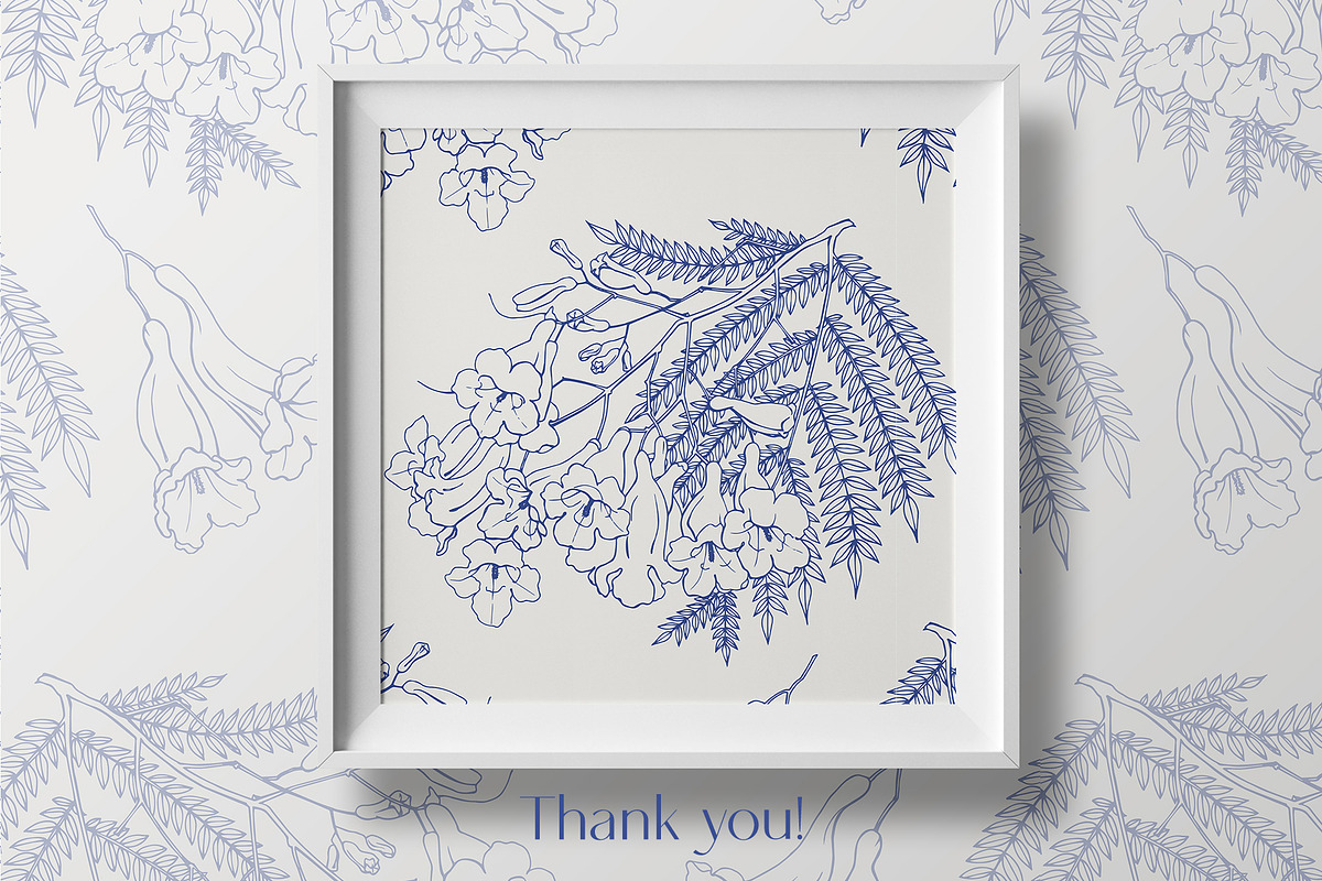 Line Art Vintage Seamless Patterns, a Pattern Graphic by ON_lineart_store (Photo 10 of 10)