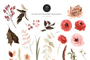 Watercolor flower - Vintage Autumn, an Illustration by Beigetime (Thumbnail 13 of 14)
