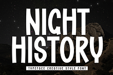 Night History | Script Font