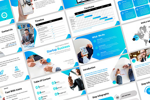 Light Blue Business Powerpoint