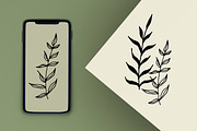 Hand drawn doodle wildflowers, a Decorative Illustration by Graphic Soul (Thumbnail 5 of 5)