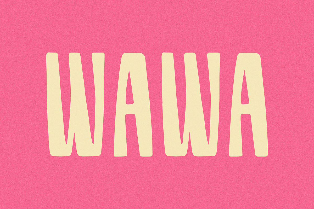 Wawa I A Relaxed Sans Serif, a Sans Serif Font by Taylor Penton (Photo 1 of 4)
