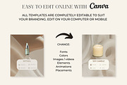 SKINCARE Canva templates, a Social Media Template by Studio Suvelle (Thumbnail 5 of 9)