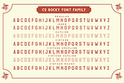 CS Rocky Font + Extras, a Sans Serif Font by Craft Supply Co. (Thumbnail 3 of 6)