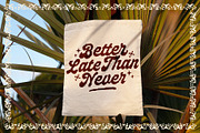 Pasta Monday Pixel Script, a Script Font by The Native Saint Club (Thumbnail 14 of 15)