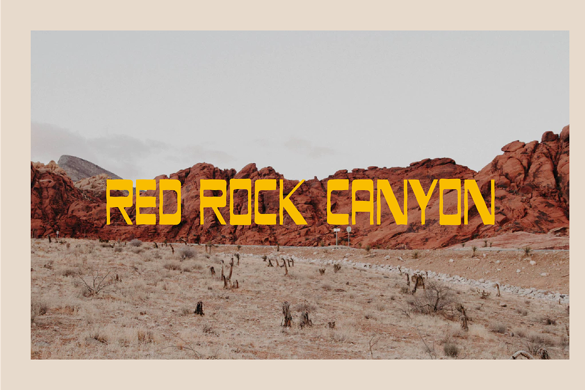 Blazed Typeface preview 6