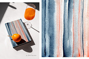 summer vibes watercolor textures, a Texture Graphic by alenaganzhela (Thumbnail 4 of 16)