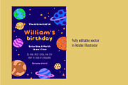 Birthday party invitation (editable), an Invitation Template by Goodputty (Thumbnail 3 of 4)