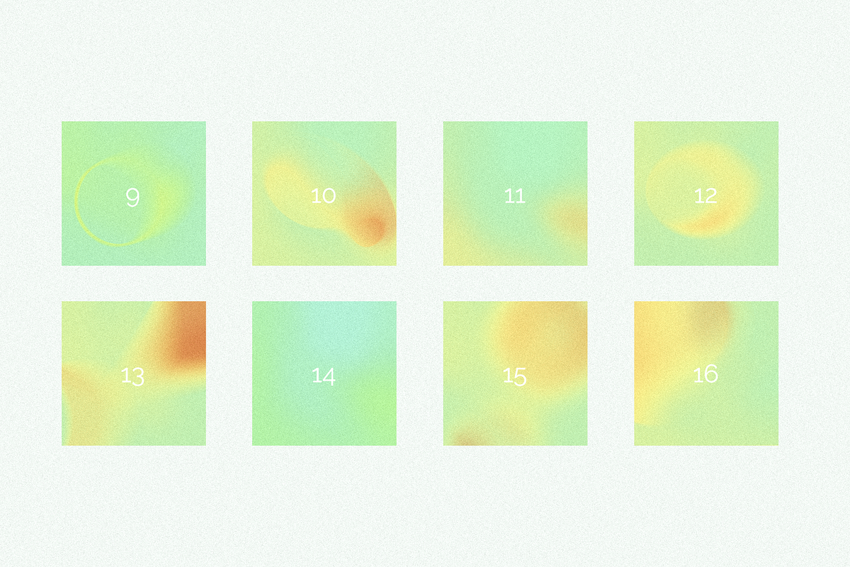 36 Grainy Gradients Sunbaked mint, a Texture Graphic by mamormo (Photo 5 of 6)