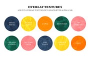 Cutout stamp brushes for Procreate, a Brush Add-On by seamless team (Thumbnail 6 of 7)