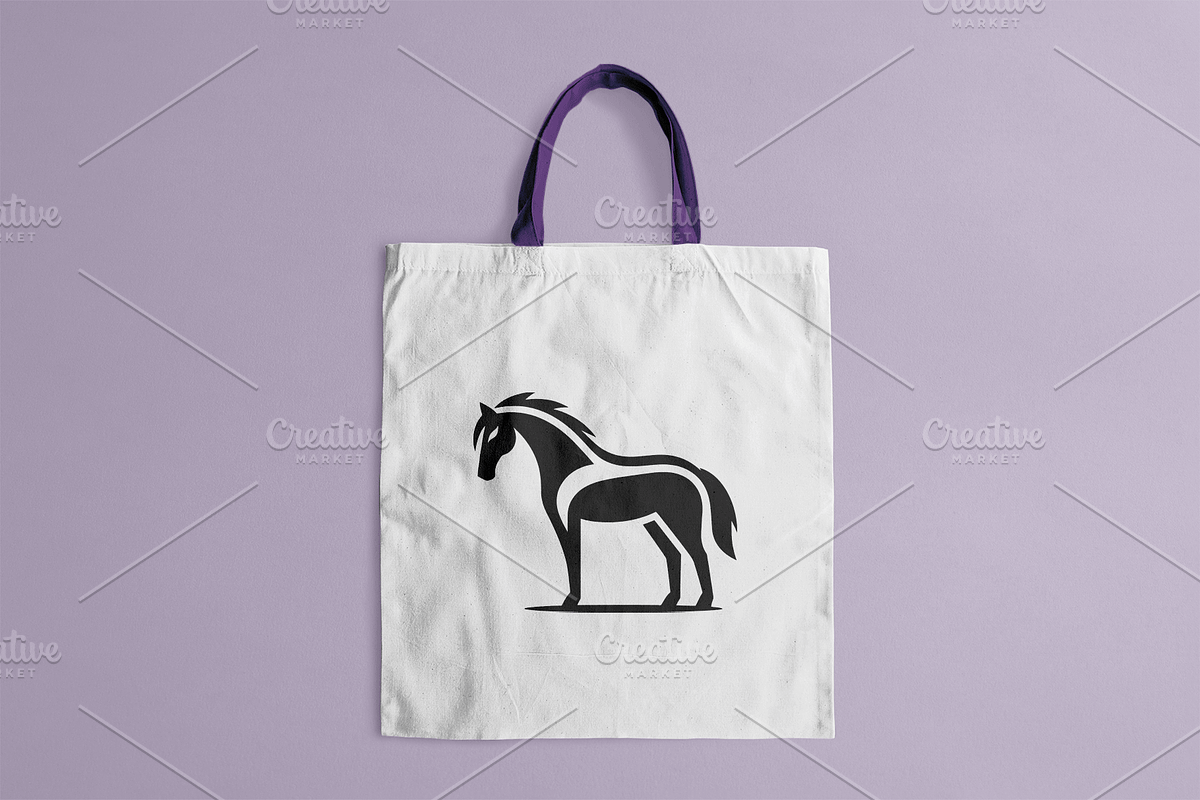 Minimalist Stallion Logo Vector, a Branding & Logo Template by Vectorium Studio (Photo 2 of 2)