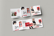 Square Trifold Brochure Mockup, a Books & Magazine Mockup by hokagata (Thumbnail 5 of 5)
