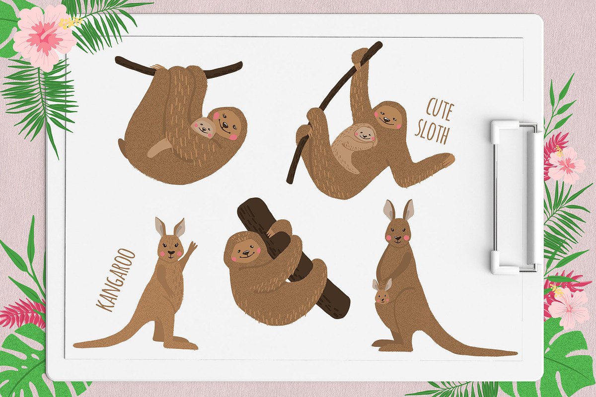 Vector Exotic Animals Collection, an Animal Illustration by MalniArt (Photo 4 of 12)