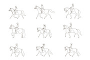 Riding School, an Animal Illustration by Naurider (Thumbnail 4 of 5)