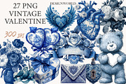 Romantic Vintage Valentine's Day, an Illustration by Designworld (Thumbnail 1 of 10)