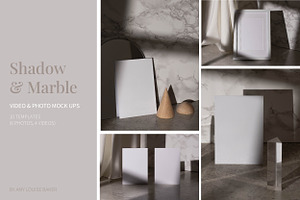 Shadow & Marble Video Mock Up