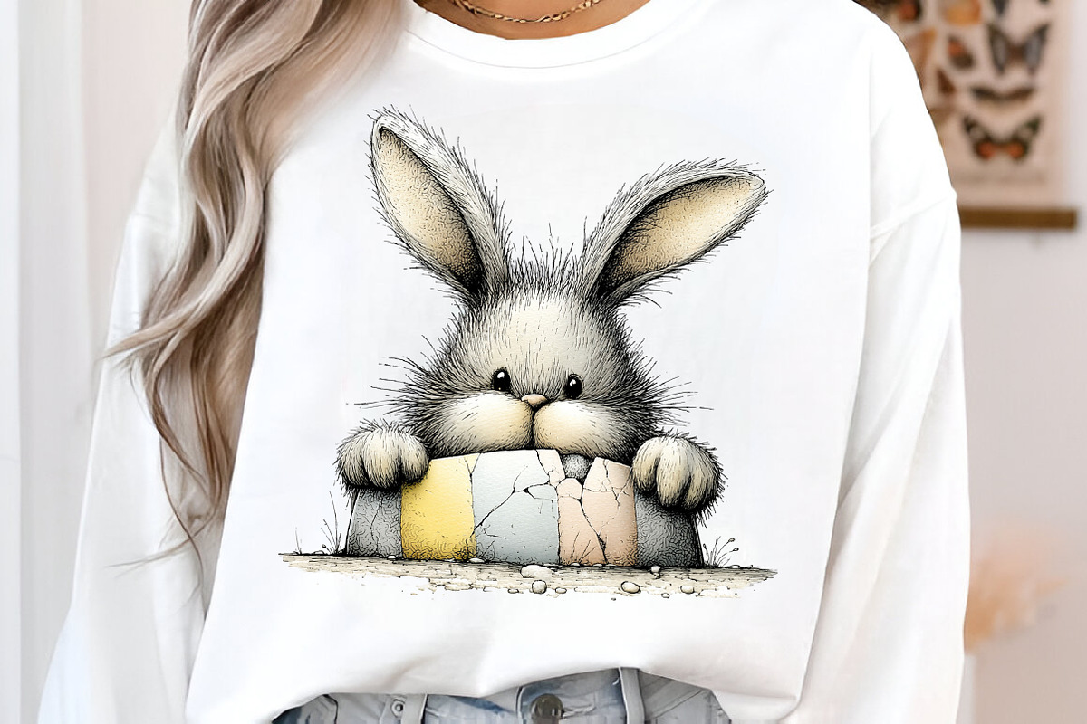 Quirky easter bunny bundle, an Illustration by SinaCreation (Photo 10 of 11)