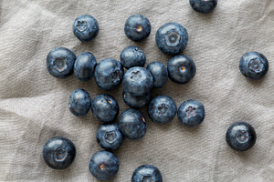 Raw Organic Blue Sweet Blueberries, a Food & Drink Photo by LiudmylaChuhunova
