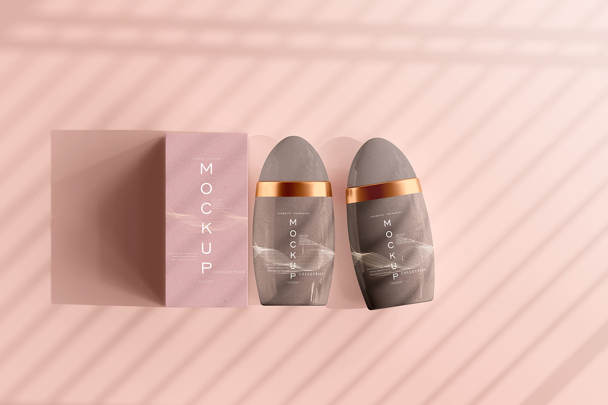 390+ Cosmetic Branding Mockup Scenes, a Cups & Container Mockup by pmvch (Photo 195 of 367)