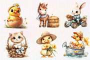 Cute on the Farm on the Animals, an Illustration by CreationArt (Thumbnail 5 of 5)