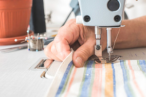 Sewing machine featuring sewing, machine, and sew, an Industrial Photo by Deyan Georgiev