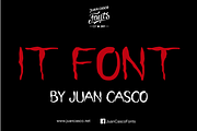 It font, a Font by Juan Casco (Thumbnail 1 of 2)