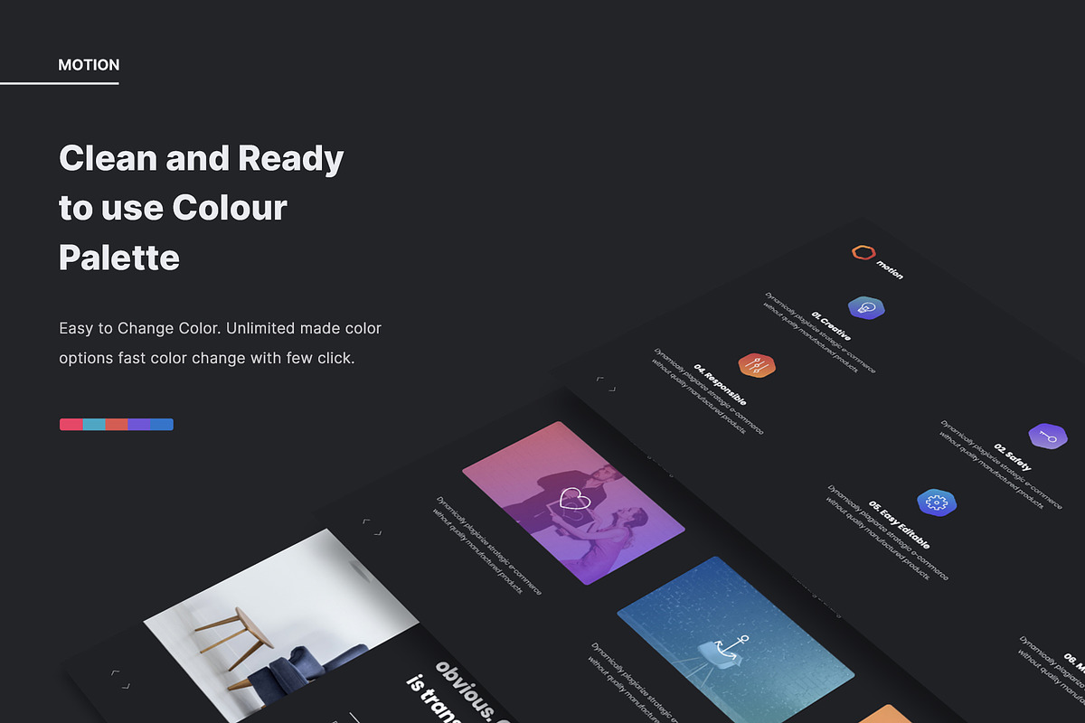 MOTION - Creative Template, a Presentation Template by SimpleSmart (Photo 5 of 10)