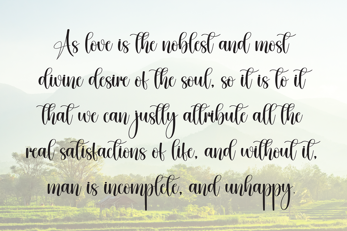 Dolly | Script Font, a Handwritten Font by Scratchones (Photo 6 of 9)