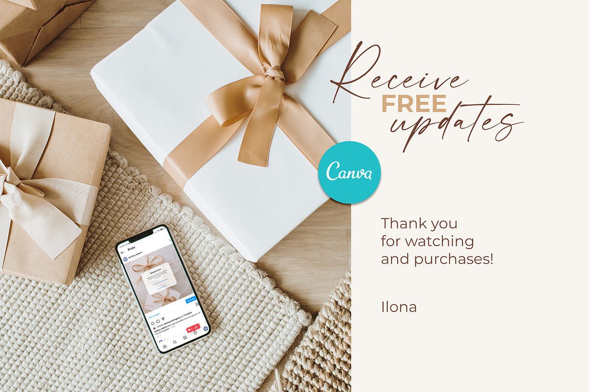 Reminders Canva Templates BUNDLE, a Social Media Template by ilonitta (Photo 14 of 14)