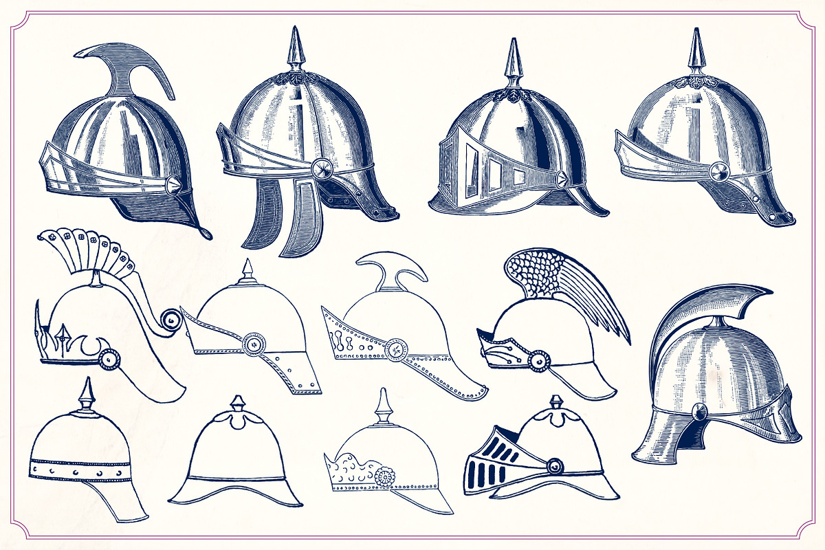 Vintage sword and armor illustration, a Technology Illustration by Mr Vintage (Photo 10 of 13)