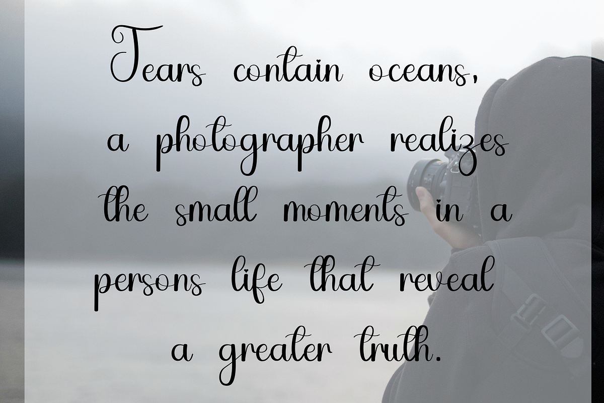 Ornament, a Handwritten Font by FreshTypeINK (Photo 7 of 8)