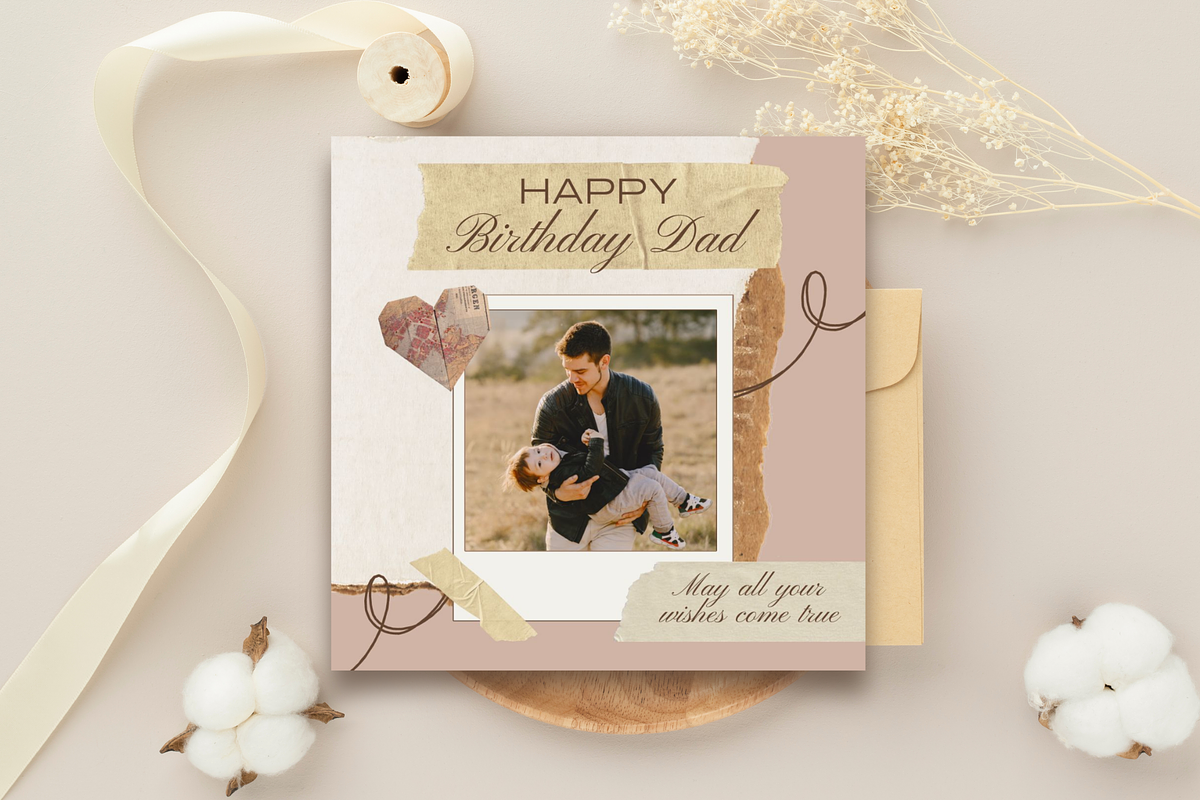 Happy Birthday Dad Templates, a Templates & Theme by TemplateCastleStore (Photo 7 of 9)