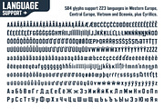 Beachwood - Los Angeles sign font, a Font by Swell Type (Thumbnail 7 of 8)