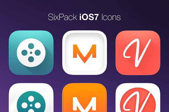 Sixpack Ios7 Icons