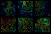 30 Vector Topographic Maps, a Texture Graphic by Projectile (Thumbnail 8 of 10)