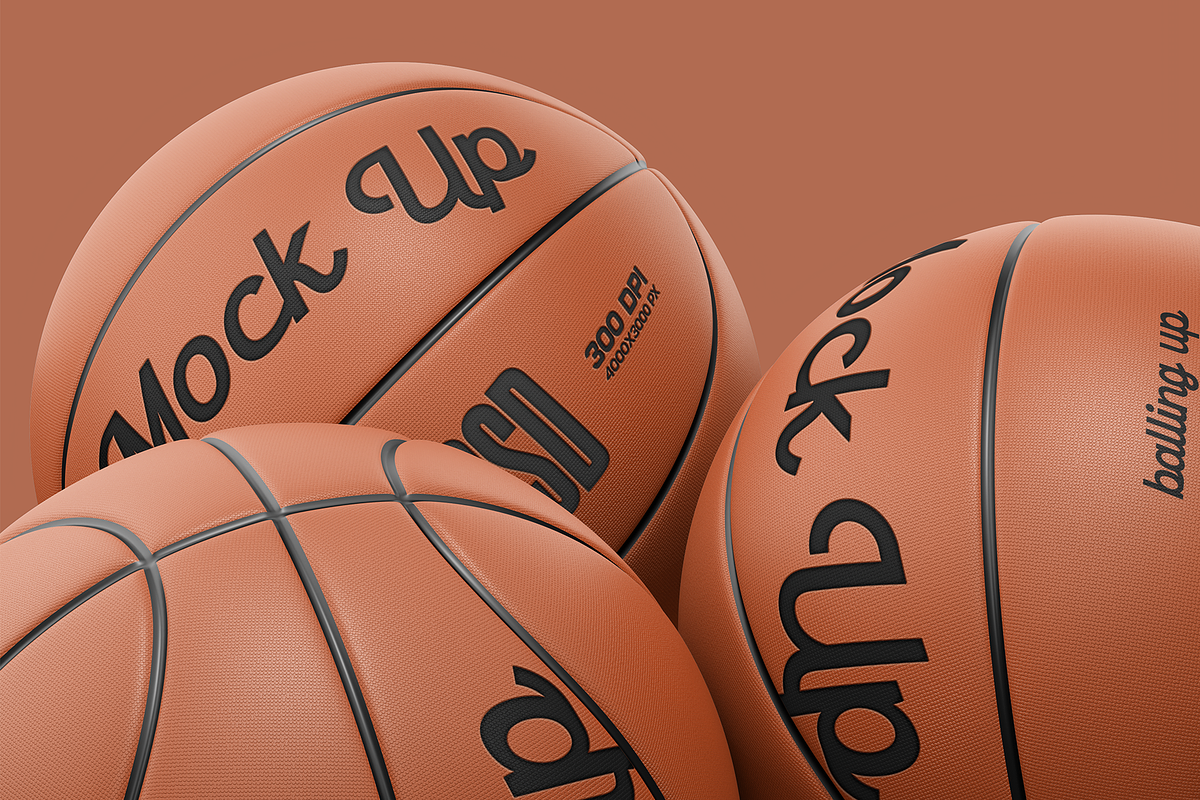 Basketball Mockup, a Merchandise Mockup by Transly Graphics (Photo 2 of 2)