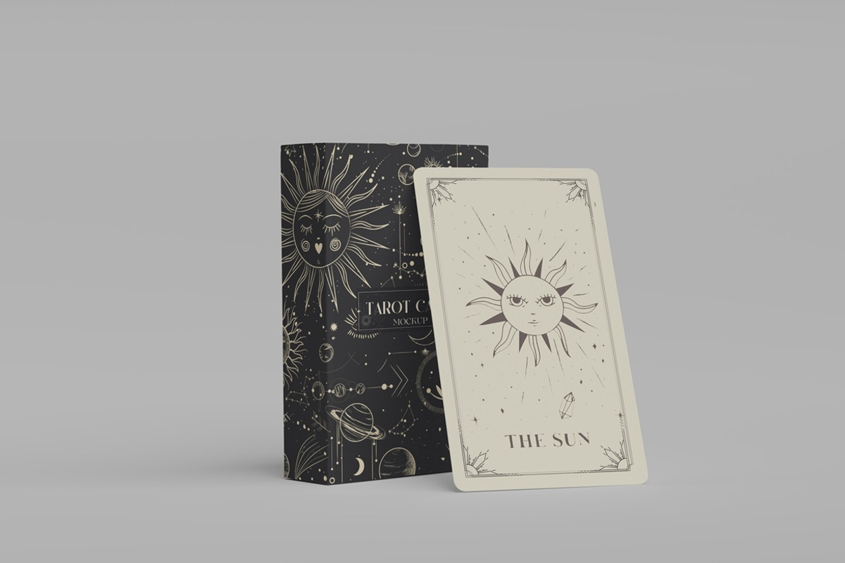 Tarot Cards Mockup, a Product Mockup by Tokobeta (Photo 7 of 9)