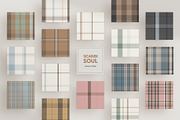 60 Scandi Tartan & Plaid Patterns, a Pattern Graphic by IuliiaSavko (Thumbnail 6 of 14)