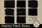 Painted Photo PS Clipping Masks preview 2