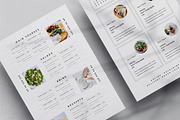 Minimal Food Menu, a Flyer Template by Designsoul14 (Thumbnail 5 of 5)